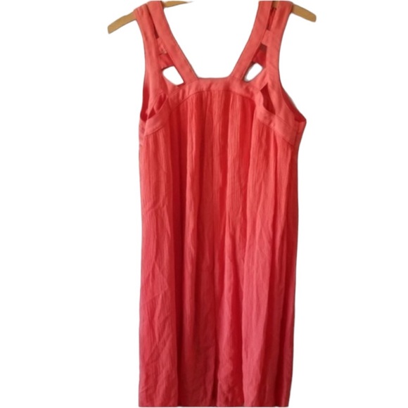 Xhilaration‎ | Cage Style Straps | Super Adorable Coral Dress Large | 0042 - Picture 5 of 5